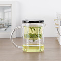 Karaca Brewy Tea Borosilikat Cam French Press 350 ml