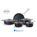Karaca Mastermaid Biodiamond 9 Parça Tencere Seti Shiny Black
