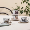 Karaca Kelebek 4 Kişilik Kahve Fincan Takımı 80 ml