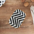 Karaca Combine Zigzag Porselen Kayık Tabak 14 cm