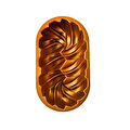 Karaca Sarmal Gold Baton Döküm Kek Kalıbı 26x14 cm