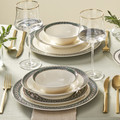Karaca Elegance Bone Cordoba 56 Parça 12 Kişilik Yemek Takımı Gold