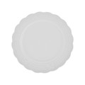 Karaca New Year Yılbaşı Rölyefli Pasta Tabağı 21 Cm Beyaz