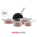 Karaca Swiss Crystal Mastermaid 9 Parça Tencere Set Bronzy