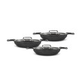 Karaca Swiss Crystal Mastermaid 6 Parça Sahan Set Shiny Black