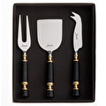 Jumbo Black 3 Parça Peynir Servis Seti