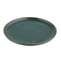 Jumbo Terracota Mavi Düz Tabak 21 cm