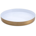 Jumbo Capella Beyaz Yuvarlak Tepsi 32 cm