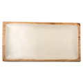 Jumbo Creme Ahşap Tepsi Dikdörtgen 38,5x15 cm