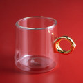 Jumbo Glory Ring Çift Cidarlı Bardak 300 Ml