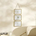 Karaca Home Magic 3'lü Yatay Fotoğraf Çerçevesi Gold