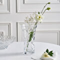 Karaca Home RCR Kristal Laurus Dekoratif Vazo 25 cm