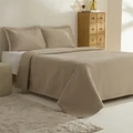 Karaca Home Juno Çift Kişilik Yatak Örtüsü Bej 