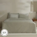 Karaca Home Jemma 120 Tel %100 Pamuk Saten Çift Kişilik Nevresim Takımı Yeşil