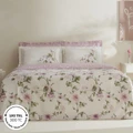 Karaca Home Rosales %100 Pamuk 120 Tel Çift Kişilik Saten Nevresim Takımı 