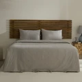 Karaca Home Carmine %100 Pamuk Çift Kişilik Nevresim Takımı Gri