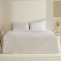 Karaca Home White Collection Fiorenza %100 Pamuk Çift Kişilik Nevresim Takımı Beyaz 