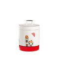 Egan Italy Le Casette Kavanoz Kırmızı 9x12 cm