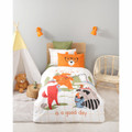 Karaca Home Young Wild Friends %100 Pamuk Tek Kişilik Nevresim Takımı