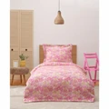 Karaca Home Young Flowers Tek Kişilik Yatak Örtüsü 160x240 cm Pembe 
