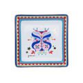 Baci Milano Zodiac Vibe İkizler Burcu Kare Tabak 15 cm x 15 cm 
