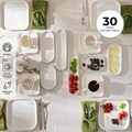 Emsan Yeni Mısra Porselen 30 Parça 6 Kişilik  Kahvaltı/Servis Takımı Beyaz