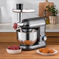 Emsan Bella Gusto Comfort Kıyma Çekme Aparatlı Hamur Yoğurma Makinesi Gri 1300W 5,5L