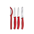 Victorinox Bıçak Seti Kırmızı 4'lü
