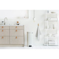 Brabantia Newicon 20 lt White Pedallı Çöp Kutusu