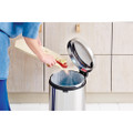Brabantia Newicon Fpp 20 lt Matt Steel Pedallı Çöp Kutusu