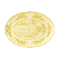 Guzzini Josephine Servis Tabağı Large 51x38 cm Sarı