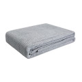 Karaca Home Remas Gri Tek Kişilik Softline Battaniye