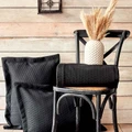Karaca Home Charm Bold Siyah Çift Kişilik Yatak Örtüsü Set