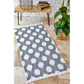 Karaca Home Esta Ekru Siyah Çift Taraflı Kilim 80x150 cm