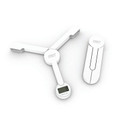 Joseph Joseph 40071 Tri Scale - White / Kompakt Katlanabilir Dijital Mutfak Tartısı .