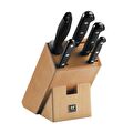 Zwilling Doğal Ahşap Bloklu 6 Parça Bıçak Seti