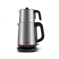 Homend Royaltea 1711h Inox Siyah Çay Makinesi