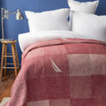 Nautica Home Aegina Kırmızı Tek Kişilik Patch Pamuk Battaniye