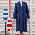 Nautica Home Pruva Lacivert %100 Pamuk Bornoz S/M
