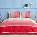Nautica Home Olympus Stripe Çift Kişilik Nevresim Takımı Red
