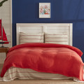 Nautica Home Darrel Tek Kişilik Pike Takımı Mercan 