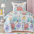 Peanuts by Karaca Home Snoopy Flower Yatak Örtüsü Seti