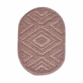 Kaşmir Home Alva Bej Oval 60x90 cm