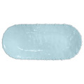 Baci Milano Joke Table Kitchen Melamin Oval Servis Tabağı 24 cm x 53 cm Aqua