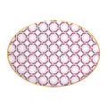 Baci Milano Firenze Porselen Oval Servis Tabağı 31 cm