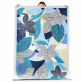 Kaşmir Halı Dekoratif Art Trend Leaf 80x300 cm