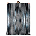 Kaşmir Halı Dekoratif Art Trend Black Line 80x150 cm