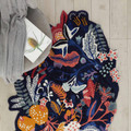 Kaşmir Halı Handmade Garden Violet 120x180 cm