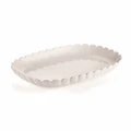 Guzzini Tiffany M Kayık Tabak Krem
