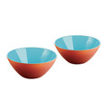 Guzzini My Fusion 2'li Kase 12 cm Turuncu-Mavi